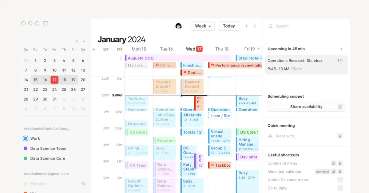 Memulai Notion Calendar