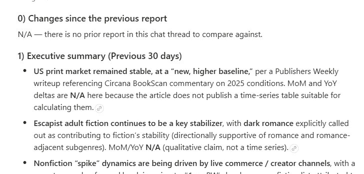 Book Trends & Sales Tracker